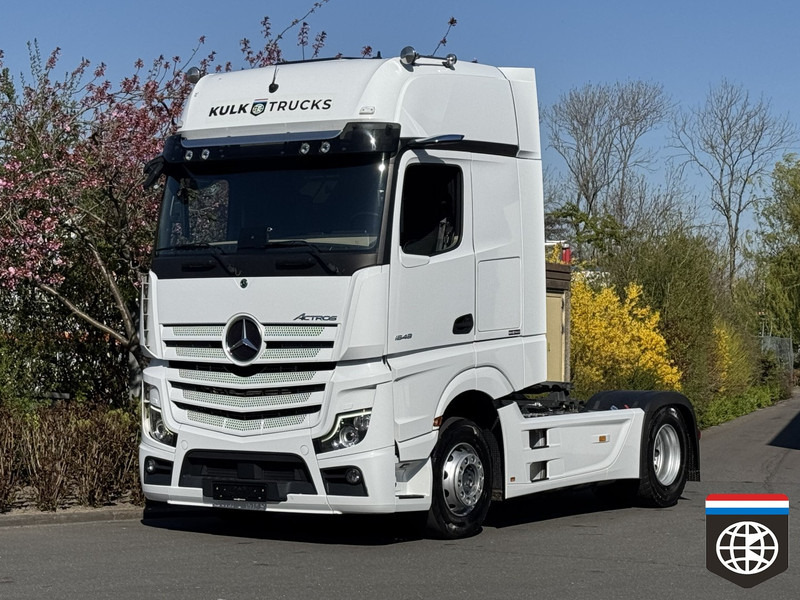 Mercedes-Benz ACTROS 1848 Gigaspace ** LIMITED EDITION** / FULL SPOILER / 2x TANK / NIGHT ac / - Vilkikas: foto 1 Mercedes-Benz ACTROS 1848 Gigaspace ** LIMITED EDITION** / FULL SPOILER / 2x TANK / NIGHT ac / - Vilkikas: foto 1