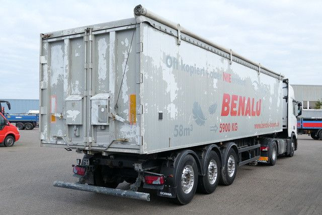 Benalu BENCERE, Alu, 58m³, Alu-Felgen, Luft-Lift, Türen - Savivartis puspriekabė: foto 4 Benalu BENCERE, Alu, 58m³, Alu-Felgen, Luft-Lift, Türen - Savivartis puspriekabė: foto 4