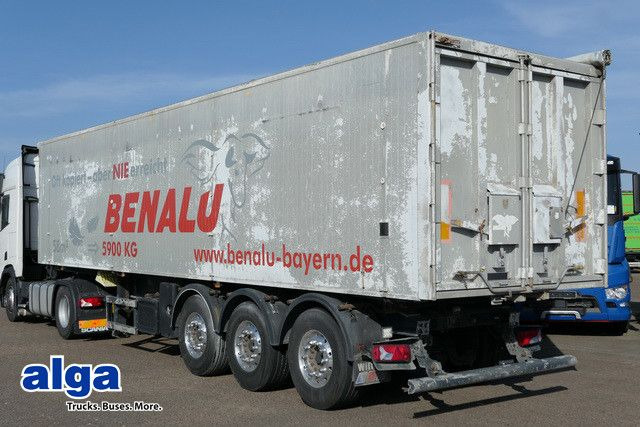 Benalu BENCERE, Alu, 58m³, Alu-Felgen, Luft-Lift, Türen - Savivartis puspriekabė: foto 1 Benalu BENCERE, Alu, 58m³, Alu-Felgen, Luft-Lift, Türen - Savivartis puspriekabė: foto 1