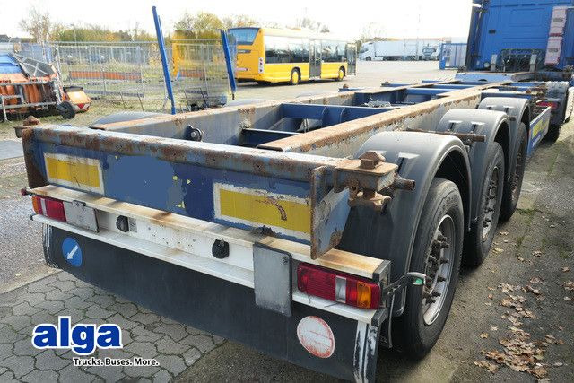 Konteineris-vežimus/ Sukeisti kūną puspriekabė Carnehl CCS/HS, 1x20/2x20/1x30/1x40 Fuß Container, Lift: foto 1