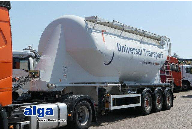 Feldbinder EUT 37.5, 1 Kammer, Luft-Lift, 27m³, SAF-Achsen - Puspriekabė cisterna: foto 1 Feldbinder EUT 37.5, 1 Kammer, Luft-Lift, 27m³, SAF-Achsen - Puspriekabė cisterna: foto 1