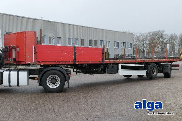 Kaiser SA 31, 2-Achser, Gelenkt, Tridec, BPW, Luft-Lift - Platforminė/ Bortinė puspriekabė: foto 1 Kaiser SA 31, 2-Achser, Gelenkt, Tridec, BPW, Luft-Lift - Platforminė/ Bortinė puspriekabė: foto 1