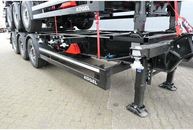 Kögel S24-2, ADR, 2x Lift, 20/30/40 Fuß Container, SAF - Žemo profilio platforma puspriekabė: foto 4 Kögel S24-2, ADR, 2x Lift, 20/30/40 Fuß Container, SAF - Žemo profilio platforma puspriekabė: foto 4