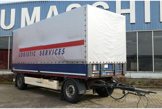 Krone AZ, Bordwände, BPW, 7.300mm lang, Luftfederung - Tentinė priekaba: foto 2 Krone AZ, Bordwände, BPW, 7.300mm lang, Luftfederung - Tentinė priekaba: foto 2