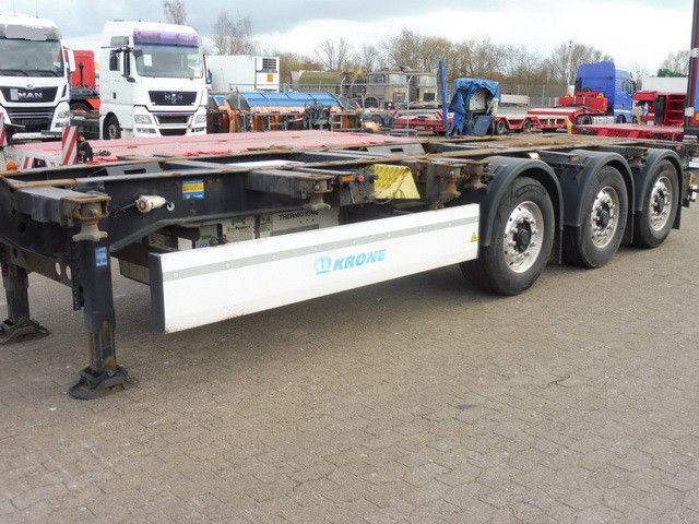 Krone SD, Alle Container, Thermo King , Alu-Felgen,BPW - Konteineris-vežimus/ Sukeisti kūną puspriekabė: foto 2 Krone SD, Alle Container, Thermo King , Alu-Felgen,BPW - Konteineris-vežimus/ Sukeisti kūną puspriekabė: foto 2
