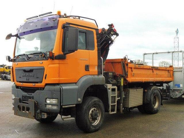MAN 18.360 TGS 4x4, Kran Palfinger PK8501, Funk, AHK - Savivartis sunkvežimis: foto 4 MAN 18.360 TGS 4x4, Kran Palfinger PK8501, Funk, AHK - Savivartis sunkvežimis: foto 4