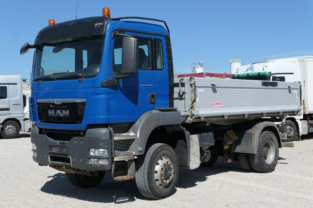 MAN 18.400 TGS BL 4x4, Allrad, klima, AHK,Alu-Felgen - Savivartis sunkvežimis: foto 3 MAN 18.400 TGS BL 4x4, Allrad, klima, AHK,Alu-Felgen - Savivartis sunkvežimis: foto 3