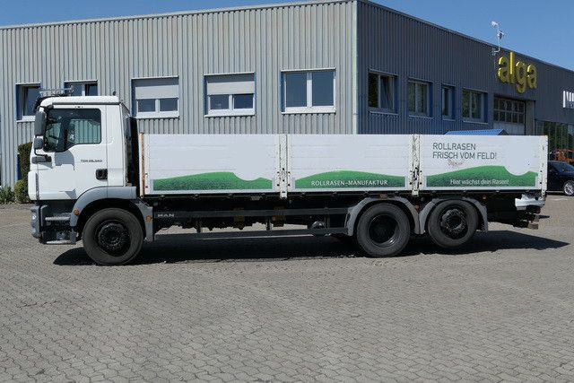 MAN 26.340 TGM 6x2, Lenk-Lift, Voll-Luft, Klima - Platforminis/ Bortinis sunkvežimis: foto 2 MAN 26.340 TGM 6x2, Lenk-Lift, Voll-Luft, Klima - Platforminis/ Bortinis sunkvežimis: foto 2