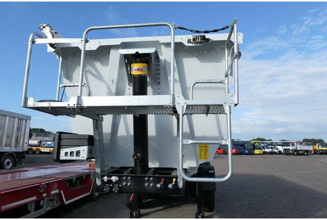 Mega MNW, Stahl, 25m³, Luft-Lift, anliegende Klappe - Savivartis puspriekabė: foto 2 Mega MNW, Stahl, 25m³, Luft-Lift, anliegende Klappe - Savivartis puspriekabė: foto 2