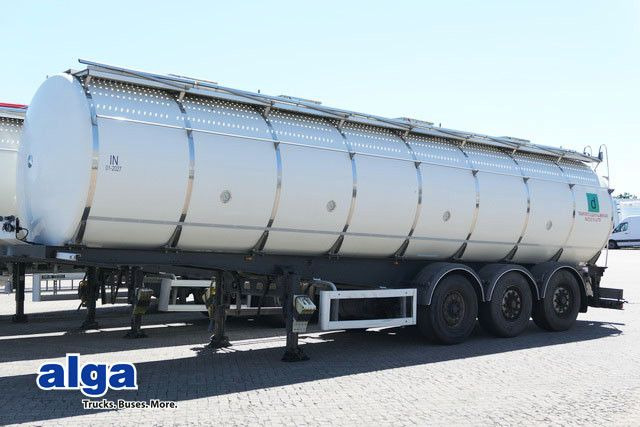 Menci SA 105/Lebensmittel Tank 32 cbm./Liftachse - Puspriekabė cisterna: foto 1 Menci SA 105/Lebensmittel Tank 32 cbm./Liftachse - Puspriekabė cisterna: foto 1