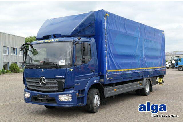 Mercedes-Benz 1224 L Atego 4x2, 7.200mm lang, AHK, LBW, Euro 6 - Tentinis sunkvežimis: foto 1 Mercedes-Benz 1224 L Atego 4x2, 7.200mm lang, AHK, LBW, Euro 6 - Tentinis sunkvežimis: foto 1