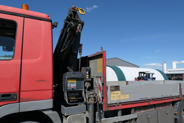 Mercedes-Benz 1844 L Actros 4x2, Hiab 144E-3, Funk, Voll-Luft - Platforminis/ Bortinis sunkvežimis, Sunkvežimis su kranu: foto 3 Mercedes-Benz 1844 L Actros 4x2, Hiab 144E-3, Funk, Voll-Luft - Platforminis/ Bortinis sunkvežimis, Sunkvežimis su kranu: foto 3