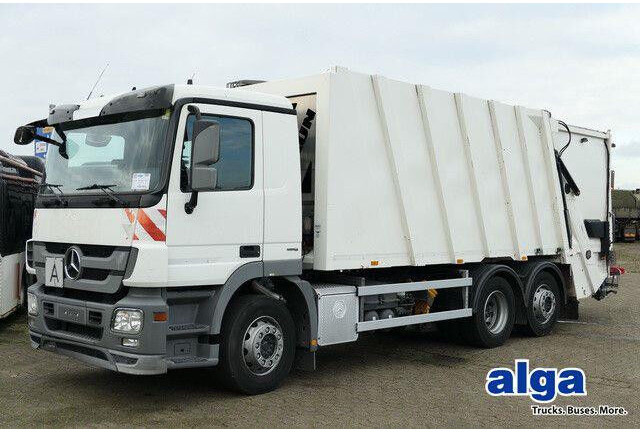Mercedes-Benz 2532 L Actros 6x2, Faun, Variopress, Zöller, AC - Šiukšliavežis: foto 1 Mercedes-Benz 2532 L Actros 6x2, Faun, Variopress, Zöller, AC - Šiukšliavežis: foto 1