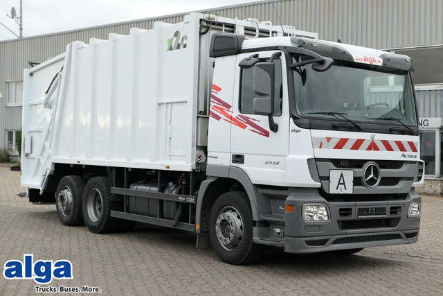 Mercedes-Benz 2532 L Actros 6x2, Medium X2EC23, Zöller 321 - Šiukšliavežis: foto 1 Mercedes-Benz 2532 L Actros 6x2, Medium X2EC23, Zöller 321 - Šiukšliavežis: foto 1