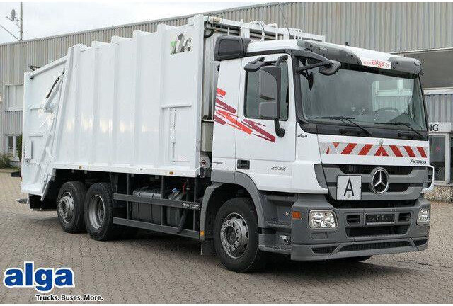 Mercedes-Benz 2532 L Actros 6x2, Medium X2EC23, Zöller 321 - Šiukšliavežis: foto 1 Mercedes-Benz 2532 L Actros 6x2, Medium X2EC23, Zöller 321 - Šiukšliavežis: foto 1