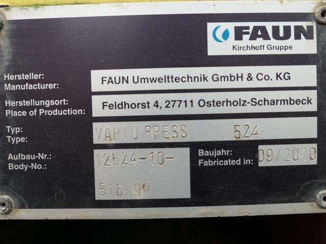 Šiukšliavežis Mercedes-Benz 2533 L Axor 6x2,Faun,Variopress,Zöller-Schüttung: foto 6