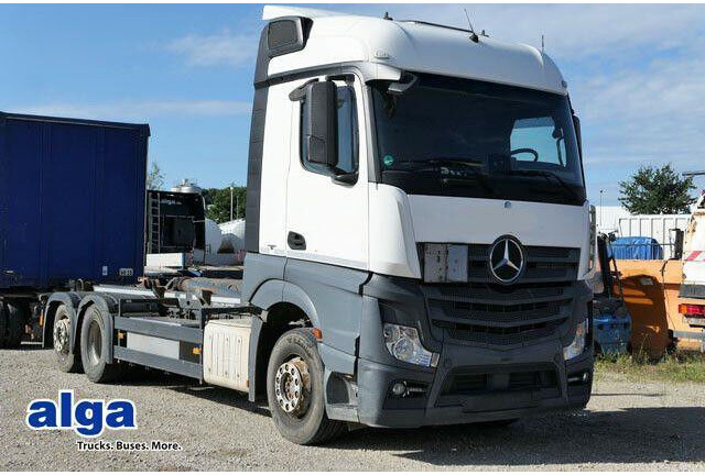 Mercedes-Benz 2543 L Actros 6x2, Meiler RK 21.70, Lenk-Lift - Hook-lift sunkvežimis: foto 1 Mercedes-Benz 2543 L Actros 6x2, Meiler RK 21.70, Lenk-Lift - Hook-lift sunkvežimis: foto 1