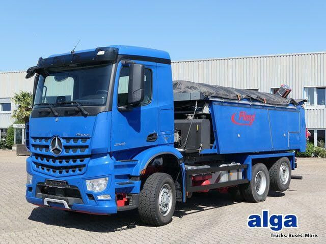 Mercedes-Benz 2548 L Arocs HAD 6x4, Asphalt, Bitumen, Fliegl - Asfalto mašina: foto 1 Mercedes-Benz 2548 L Arocs HAD 6x4, Asphalt, Bitumen, Fliegl - Asfalto mašina: foto 1
