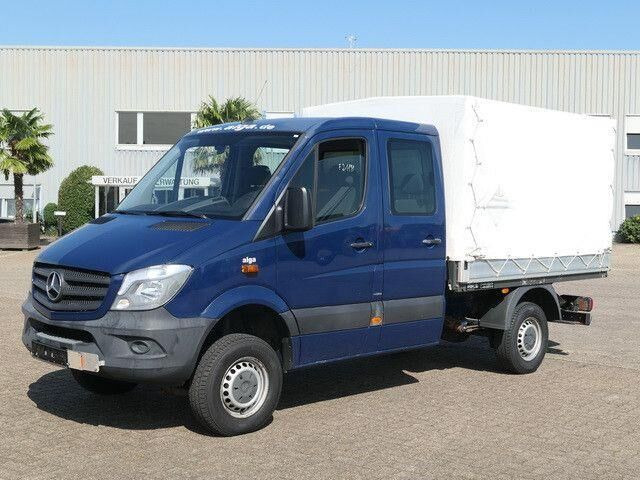 Mercedes-Benz 316 CDI DOKA 4x4, Allrad, klima, 6. Sitze - Tentinis mikroautobusas, Komercinis automobilis su dviguba kabina: foto 4 Mercedes-Benz 316 CDI DOKA 4x4, Allrad, klima, 6. Sitze - Tentinis mikroautobusas, Komercinis automobilis su dviguba kabina: foto 4