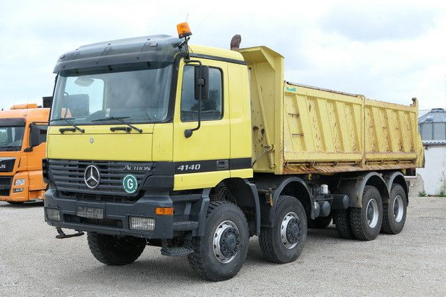 Mercedes-Benz 4140 AK Actros 8x8, Allrad, Meiller, 17m³ - Nuožulnaus pakėlimo ant platformos sunkvežimis: foto 2 Mercedes-Benz 4140 AK Actros 8x8, Allrad, Meiller, 17m³ - Nuožulnaus pakėlimo ant platformos sunkvežimis: foto 2
