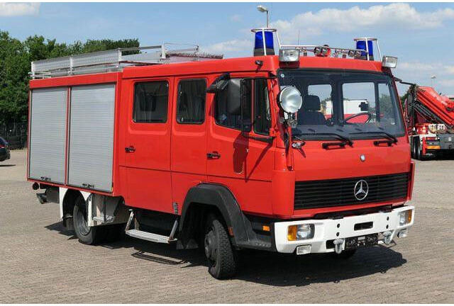 Mercedes-Benz 814 F/Feuerwehr/Pumpe/9 Sitze - Gaisrinė mašina: foto 3 Mercedes-Benz 814 F/Feuerwehr/Pumpe/9 Sitze - Gaisrinė mašina: foto 3