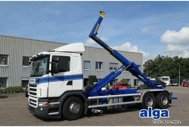 Scania G 440 / R 450, Hyvalift HVL 11094, Retarder, AC - Hook-lift sunkvežimis: foto 1 Scania G 440 / R 450, Hyvalift HVL 11094, Retarder, AC - Hook-lift sunkvežimis: foto 1