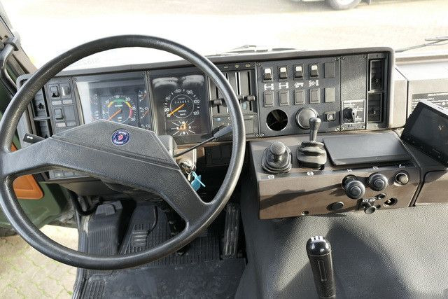 Platforminis/ Bortinis sunkvežimis Scania P92HK 4x4, Allrad, Einzelbereifung, Klima, 40tkm: foto 14