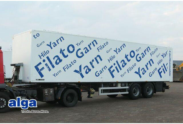 Sommer 2-Achser, elektr. Rolltor, BPW, 11.000mm lang - Furgonas puspriekabė: foto 1 Sommer 2-Achser, elektr. Rolltor, BPW, 11.000mm lang - Furgonas puspriekabė: foto 1