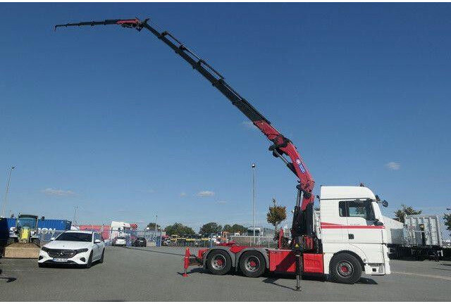 MAN 28.500 TGX 6X2-2 BLS, Kran HMF 5020-K6, Funk,23m - Vilkikas: foto 2 MAN 28.500 TGX 6X2-2 BLS, Kran HMF 5020-K6, Funk,23m - Vilkikas: foto 2