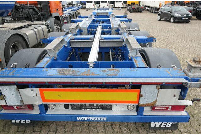 WEB-Trailer LPRS24, 20/30/40 & 45 Fuß Containe - Žemo profilio platforma puspriekabė: foto 2 WEB-Trailer LPRS24, 20/30/40 & 45 Fuß Containe - Žemo profilio platforma puspriekabė: foto 2