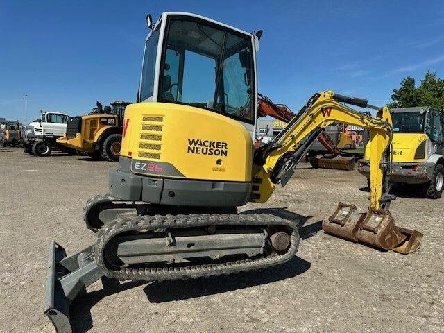 Wacker EZ 26, Hydr. S.W.S., 3x Löffel, Gummikette, TOP - Mini ekskavatorius: foto 2 Wacker EZ 26, Hydr. S.W.S., 3x Löffel, Gummikette, TOP - Mini ekskavatorius: foto 2