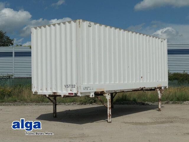 Wechselkoffer, BDF, Schlüssellochblech, Türen - Važiuoklės sunkvežimis: foto 1 Wechselkoffer, BDF, Schlüssellochblech, Türen - Važiuoklės sunkvežimis: foto 1