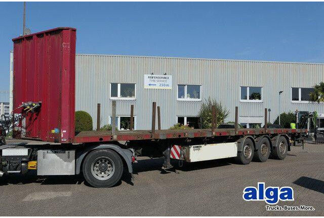 Wiese S3-36PL-S, Verbreiterbar, Gelenkt, Luftfe. - Platforminė/ Bortinė puspriekabė: foto 1 Wiese S3-36PL-S, Verbreiterbar, Gelenkt, Luftfe. - Platforminė/ Bortinė puspriekabė: foto 1