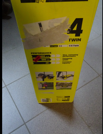 Balayeuse mécanique KARCHER S 4 Twin - Grindų šlavimo mašina: foto 4 Balayeuse mécanique KARCHER S 4 Twin - Grindų šlavimo mašina: foto 4