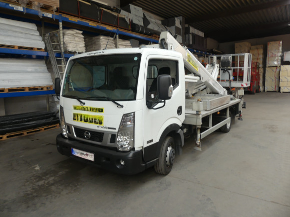 Camionnette nacelle Nissan Cabstar-Multitel MX 250 (2015-58.494 km) (VWASUFF24F5178387) - Autobokštelio: foto 1 Camionnette nacelle Nissan Cabstar-Multitel MX 250 (2015-58.494 km) (VWASUFF24F5178387) - Autobokštelio: foto 1