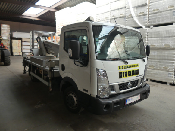 Camionnette nacelle Nissan Cabstar-Multitel MX 250 (2015-58.494 km) (VWASUFF24F5178387) - Autobokštelio: foto 2 Camionnette nacelle Nissan Cabstar-Multitel MX 250 (2015-58.494 km) (VWASUFF24F5178387) - Autobokštelio: foto 2