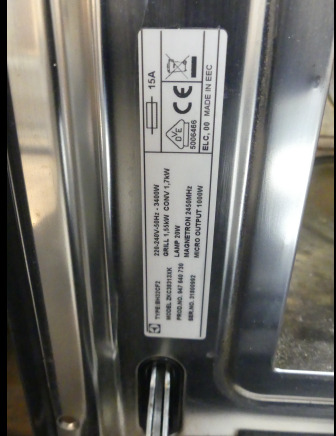 Four/micro ondes encastrable Zanussi ZKC38313 - Maisto pramonės įranga: foto 5 Four/micro ondes encastrable Zanussi ZKC38313 - Maisto pramonės įranga: foto 5