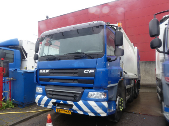 REF:BZ-DF-46 - Camion poubelle DAF FAG CF75 (2011-333.637 km) - Šiukšliavežis: foto 1 REF:BZ-DF-46 - Camion poubelle DAF FAG CF75 (2011-333.637 km) - Šiukšliavežis: foto 1