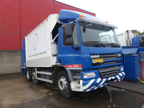 REF:BZ-NG-30 - Camion poubelle DAF FAG CF 75 (2011-465.671 km) - Šiukšliavežis: foto 2 REF:BZ-NG-30 - Camion poubelle DAF FAG CF 75 (2011-465.671 km) - Šiukšliavežis: foto 2