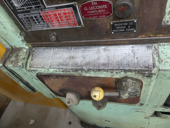 Tour à métaux MM180 - Metalo tekinimo staklės: foto 4 Tour à métaux MM180 - Metalo tekinimo staklės: foto 4