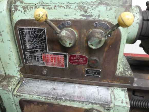 Tour à métaux MM180 - Metalo tekinimo staklės: foto 3 Tour à métaux MM180 - Metalo tekinimo staklės: foto 3