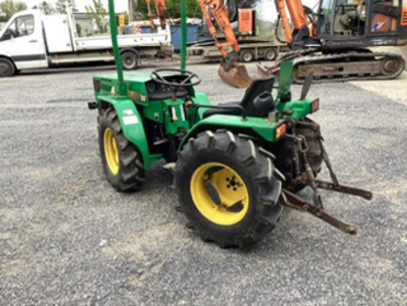 Tracteur horticole articulé Ferrari 96 - Traktorius: foto 5 Tracteur horticole articulé Ferrari 96 - Traktorius: foto 5
