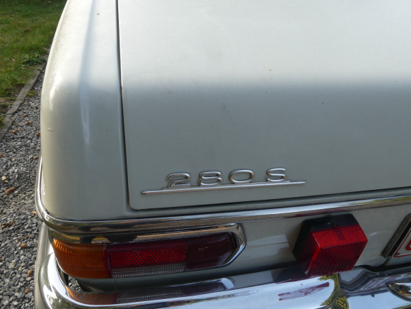 Lengvasis automobilis Voiture ancêtre Mercedes-Benz 280S (1972-72.399 km)( Vin: 10801610091315): foto 7