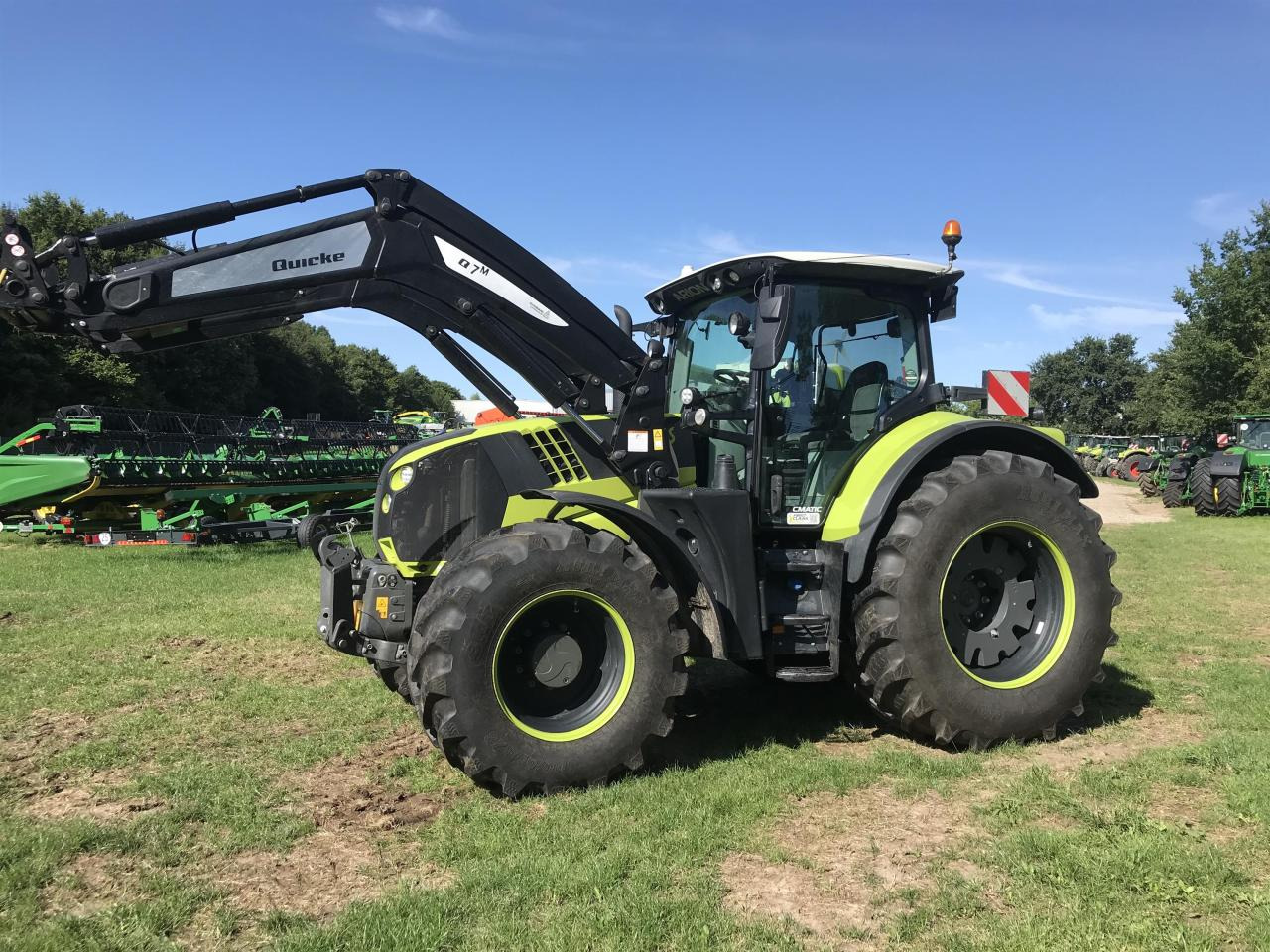 CLAAS Arion 660 - Traktorius: foto 1 CLAAS Arion 660 - Traktorius: foto 1