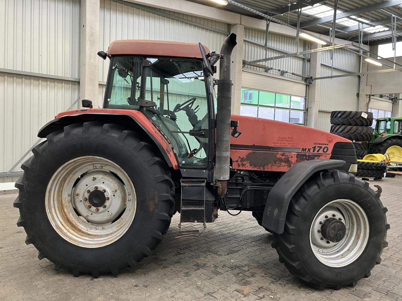 Case-IH MX 170 - Traktorius: foto 4 Case-IH MX 170 - Traktorius: foto 4