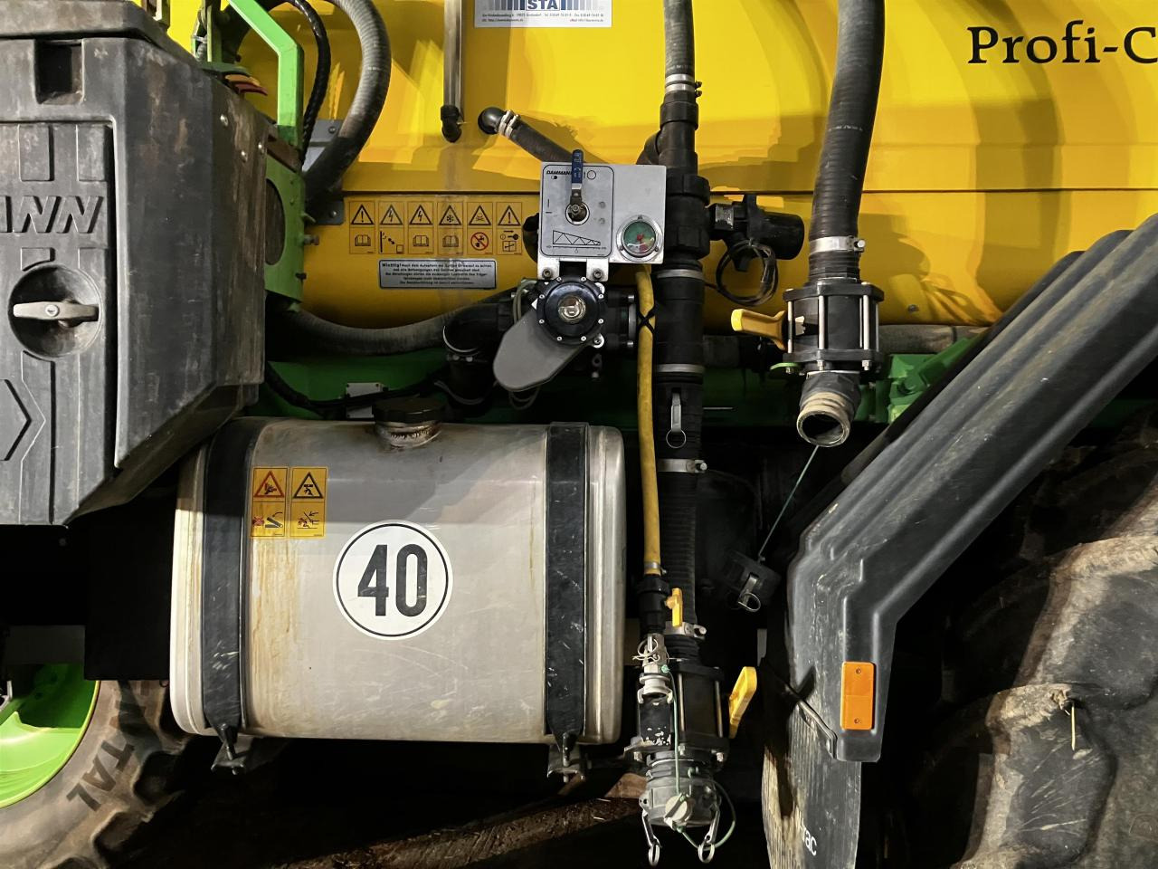 Dammann DT 2500H - Prikabinamas purkštuvas: foto 5 Dammann DT 2500H - Prikabinamas purkštuvas: foto 5