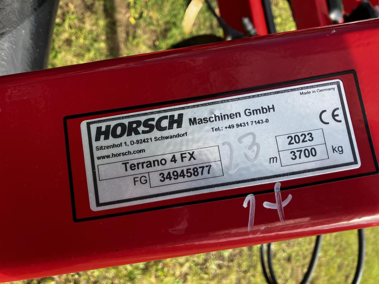 Kultivatorius Horsch Terrano 4 FX: foto 10