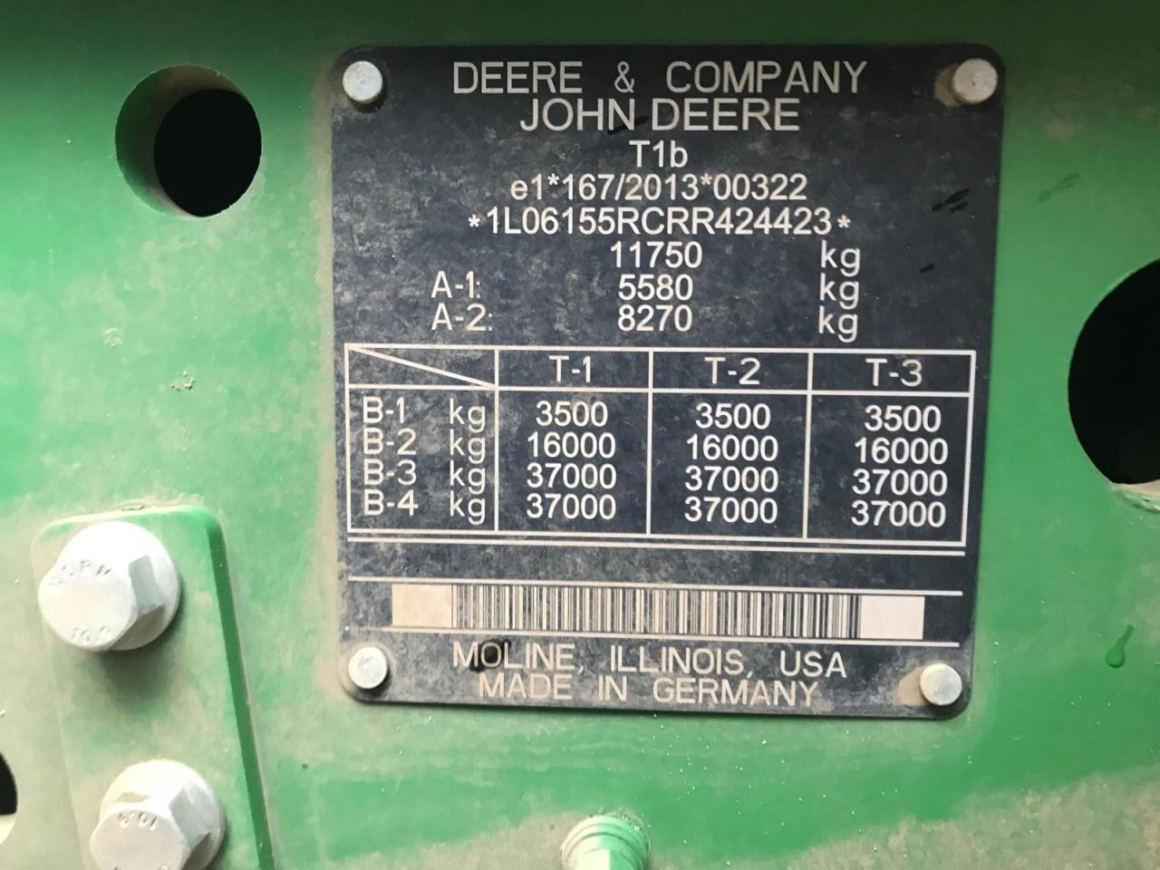 Traktorius John Deere 6R 155: foto 12