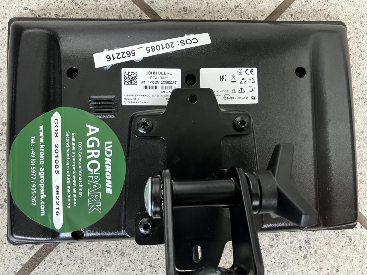 John Deere G5 Plus Zusatzdisplay - Navigacijos sistema - Žemės ūkio technika: foto 3 John Deere G5 Plus Zusatzdisplay - Navigacijos sistema - Žemės ūkio technika: foto 3