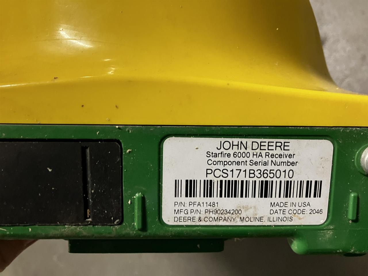 John Deere SF6000 - Navigacijos sistema - Žemės ūkio technika: foto 4 John Deere SF6000 - Navigacijos sistema - Žemės ūkio technika: foto 4